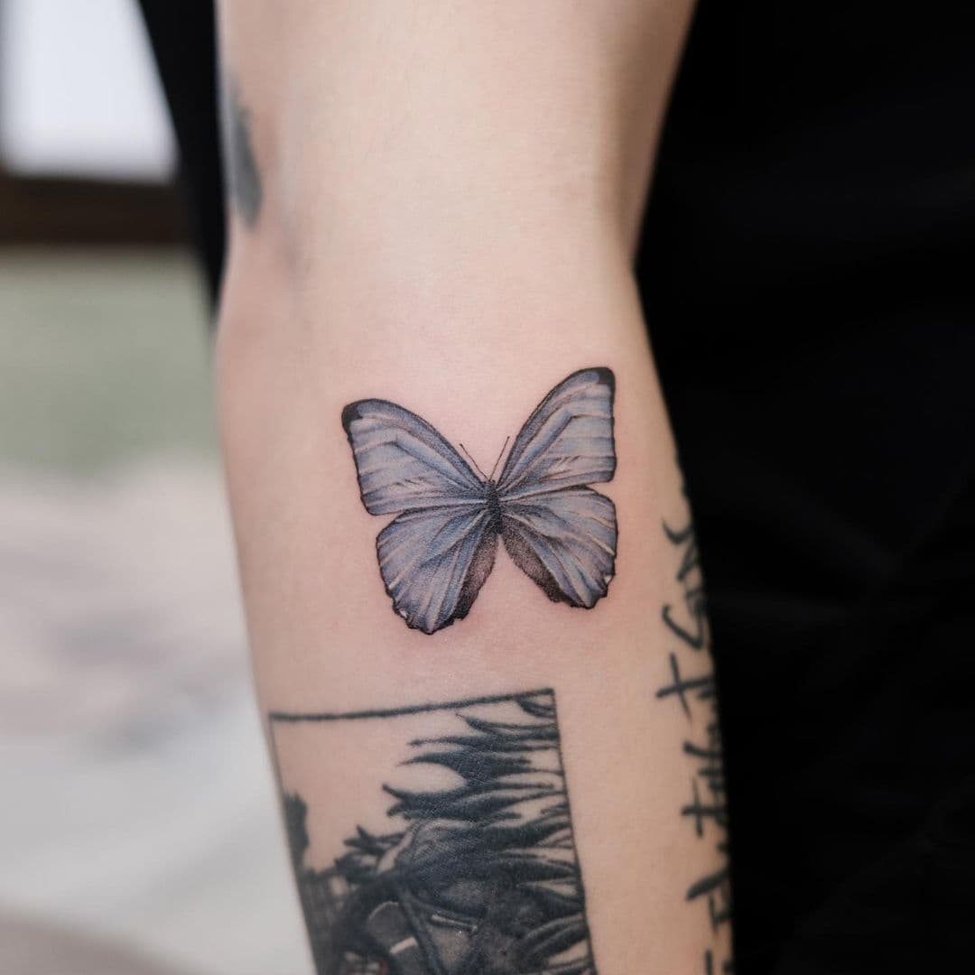 รอยสักผีเสื้อ