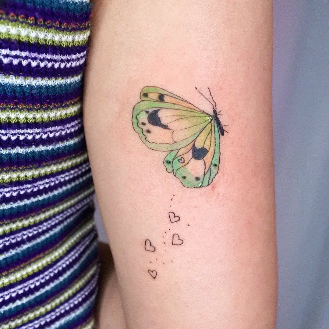 รอยสักผีเสื้อ