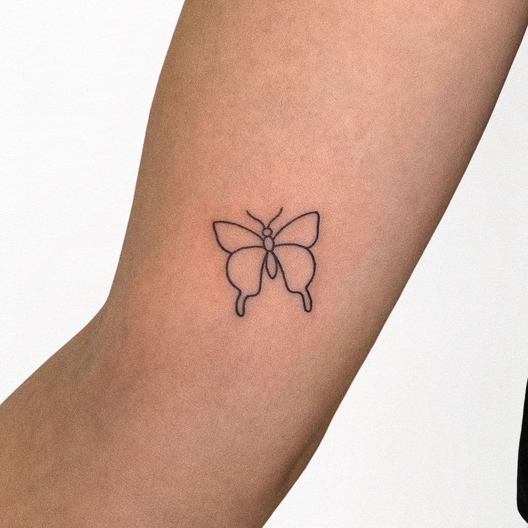 รอยสักผีเสื้อ