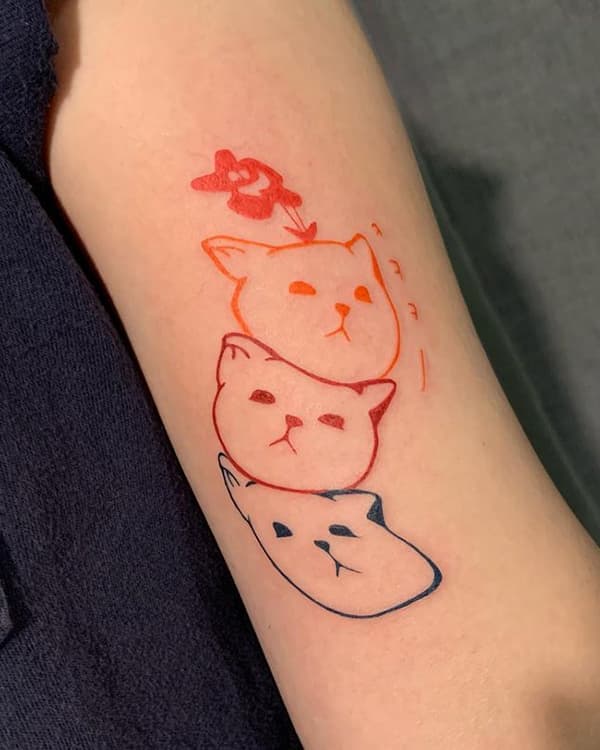 รอยสักแมว