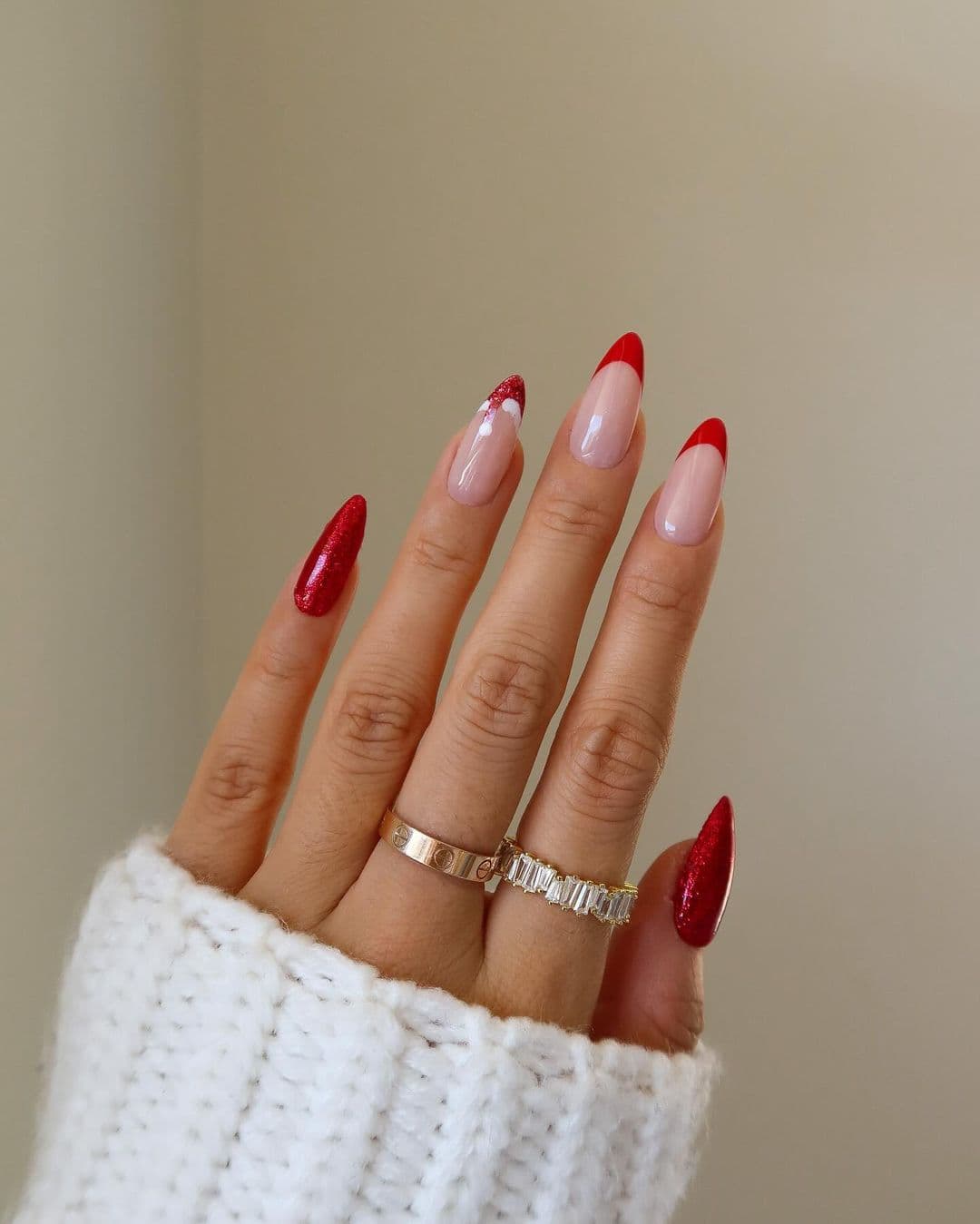 ลายเล็บคริสต์มาส