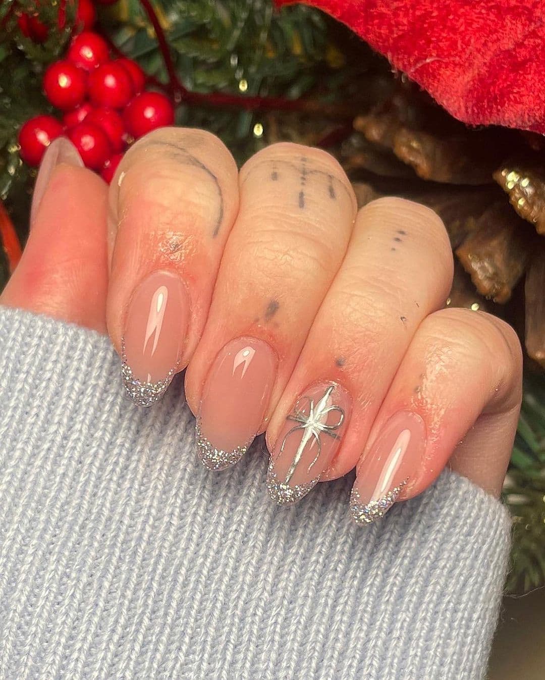 ลายเล็บคริสต์มาส