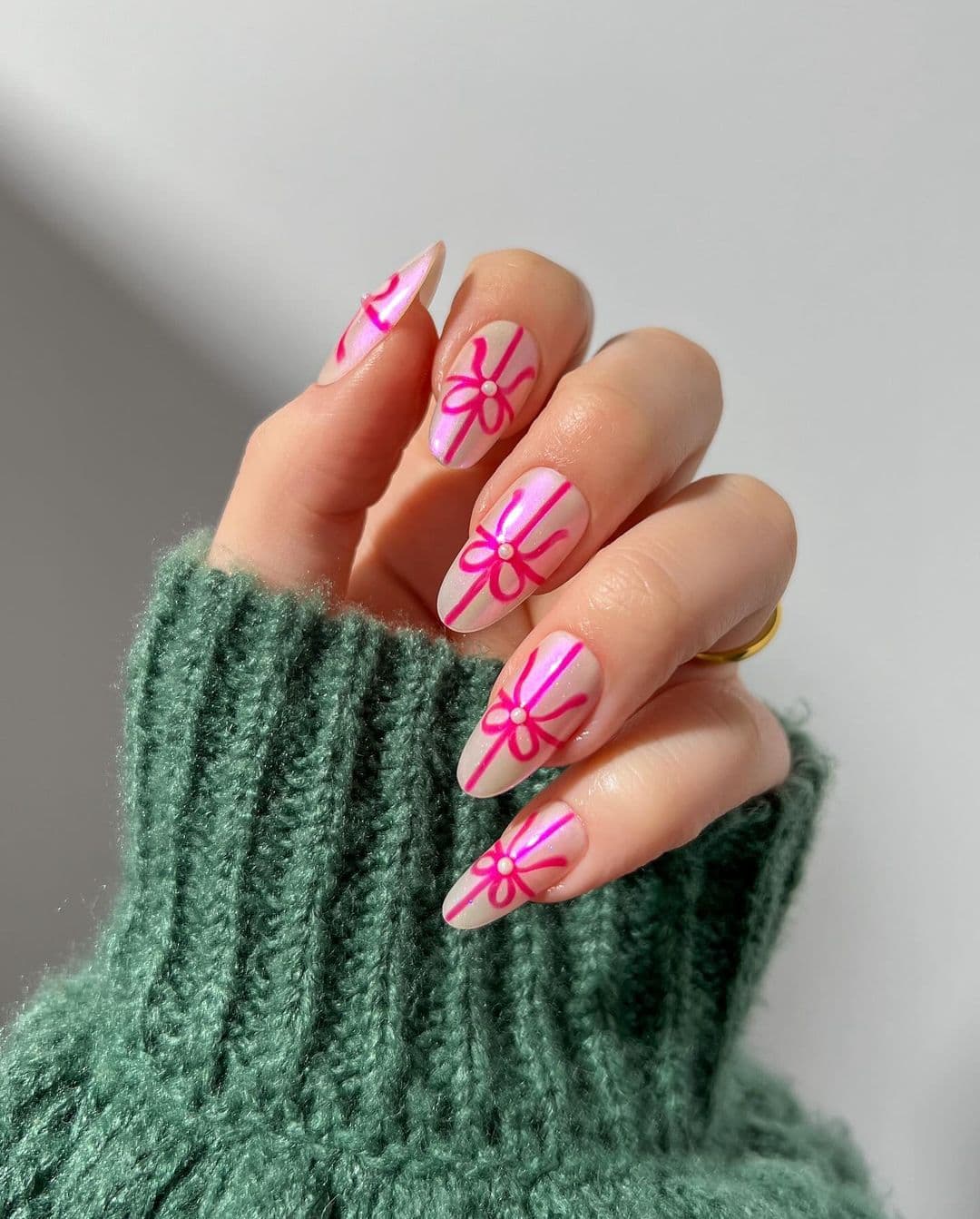 ลายเล็บคริสต์มาส