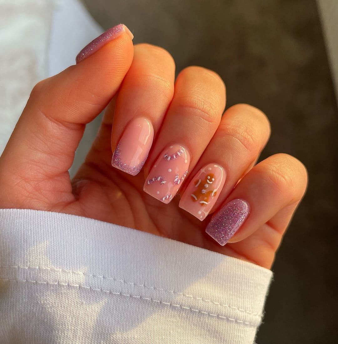 ลายเล็บคริสต์มาส