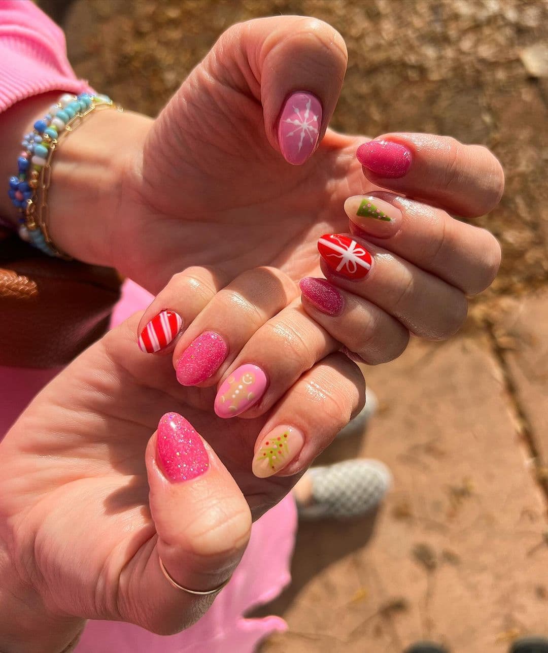 ลายเล็บคริสต์มาส