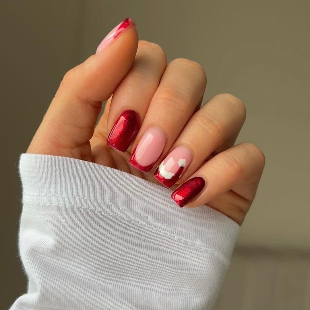 ลายเล็บคริสต์มาส