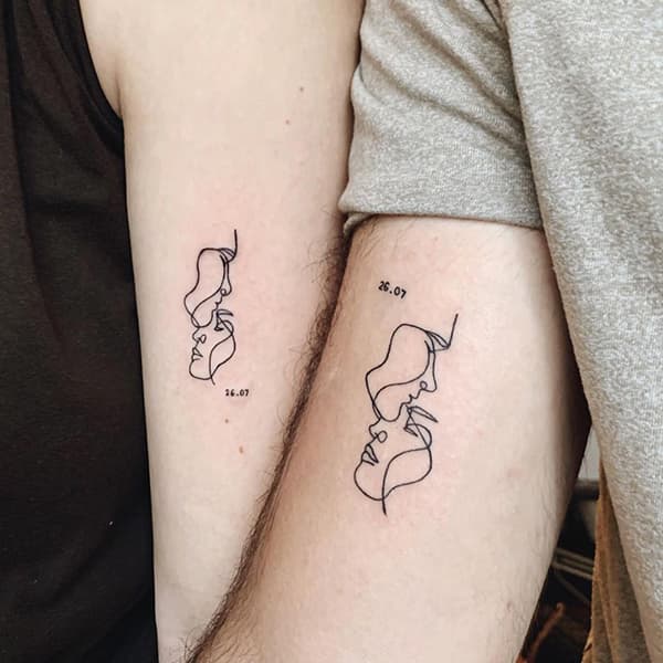 รอยสักคู่