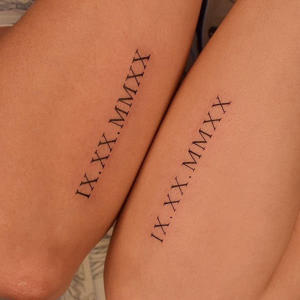 รอยสักคู่