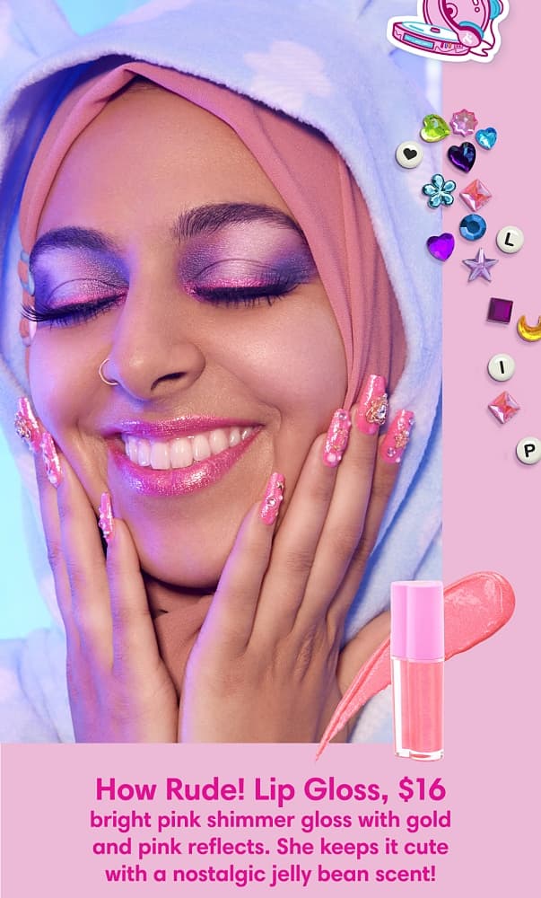 trixie cosmetics How Rude! Lip Gloss