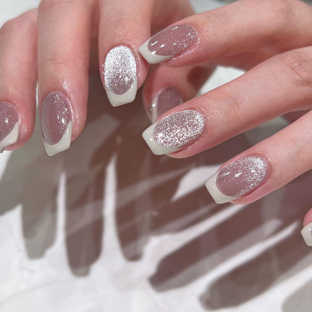 เล็บ สีลูกแก้ว