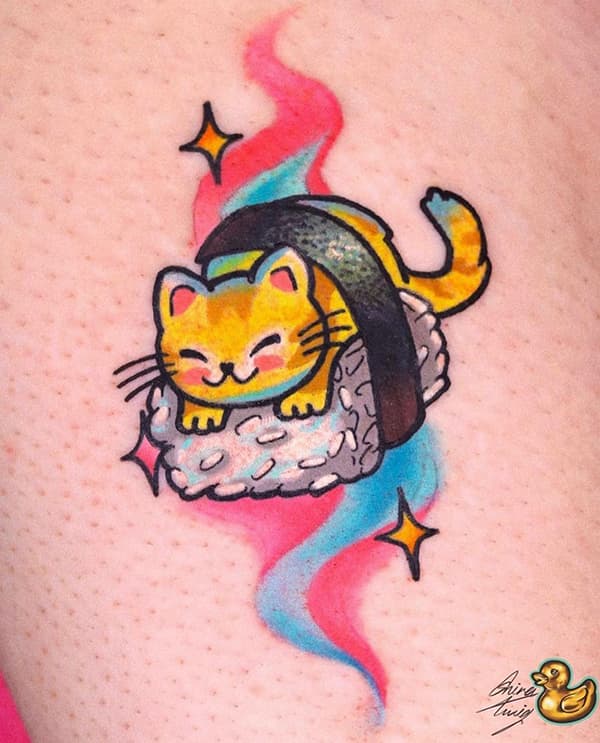 รอยสักแมว