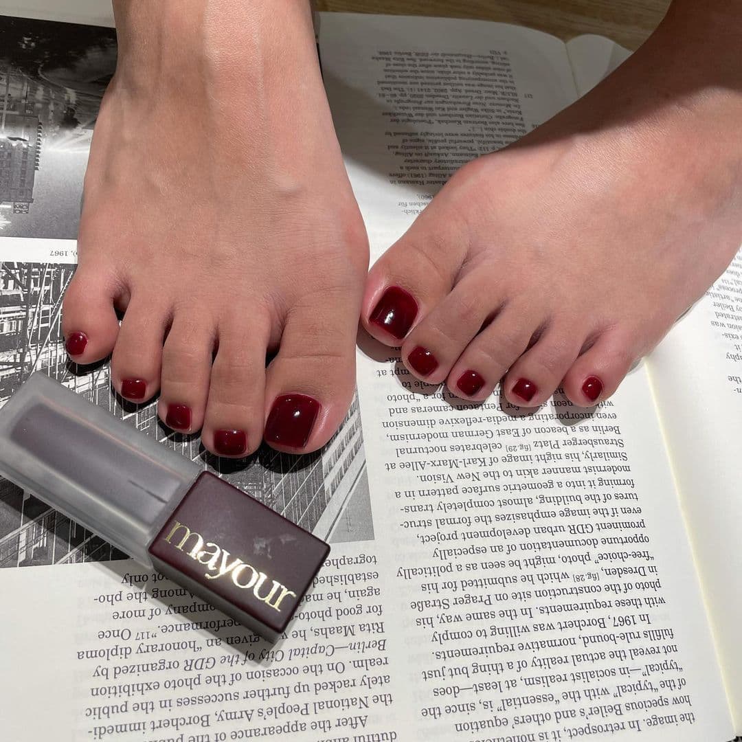 สีเล็บเท้า, สีเจลเล็บเท้า, สี เจ ล เล็บ เท้า