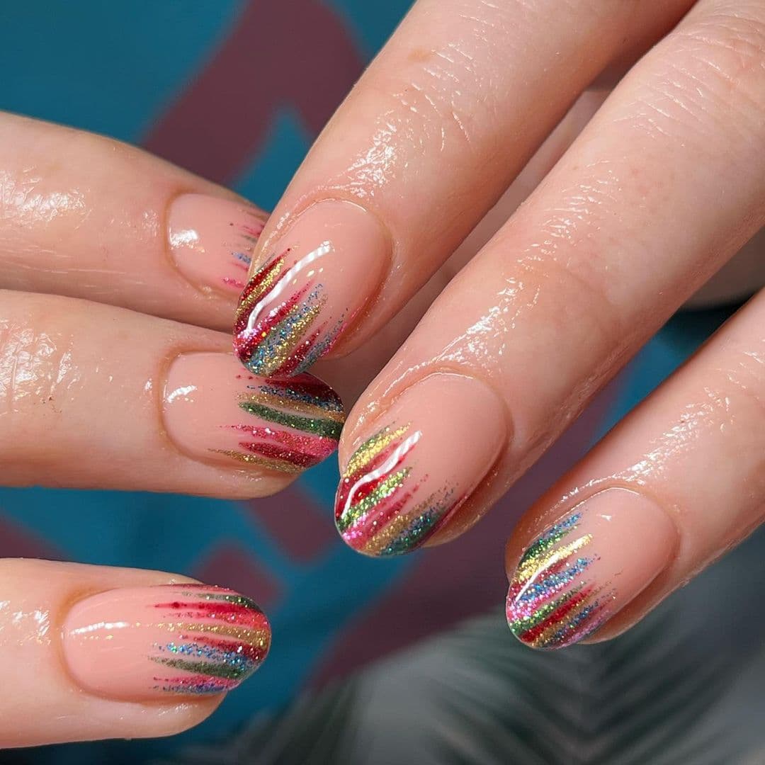 เล็บ สี รุ้ง, ทํา เล็บ สี รุ้ง