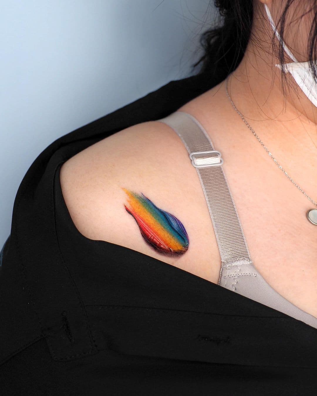 รอยสักสีรุ้ง