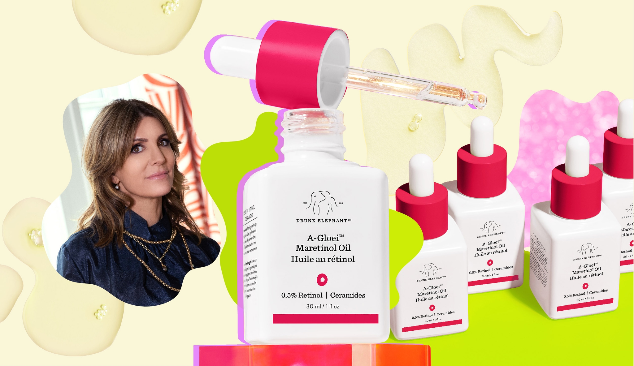 drunk elephant A-Gloei Maretinol Oil