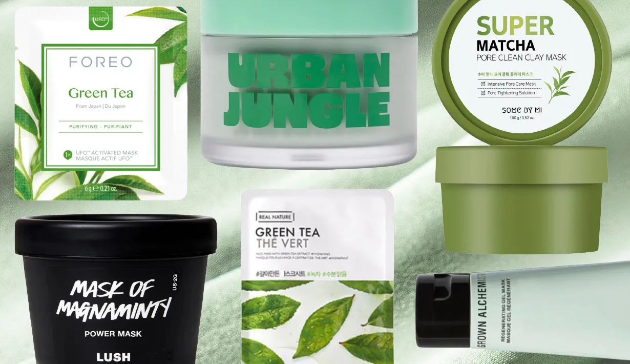 มาส์กหน้าชาเขียว