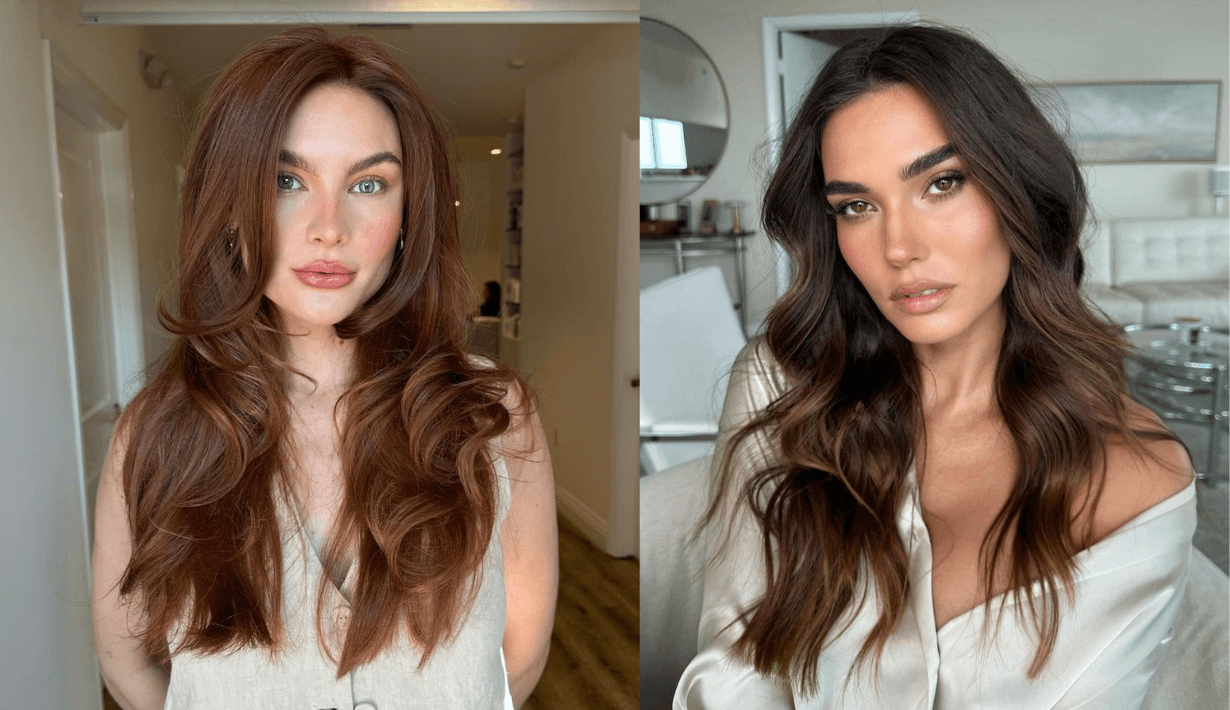 วิธีม้วนผมลอนด้วยเครื่องหนีบผม