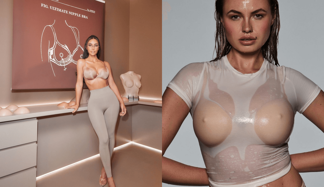 SKIMS, Kim Kardashian, SKIMS ULTIMATE NIPPLE BRA