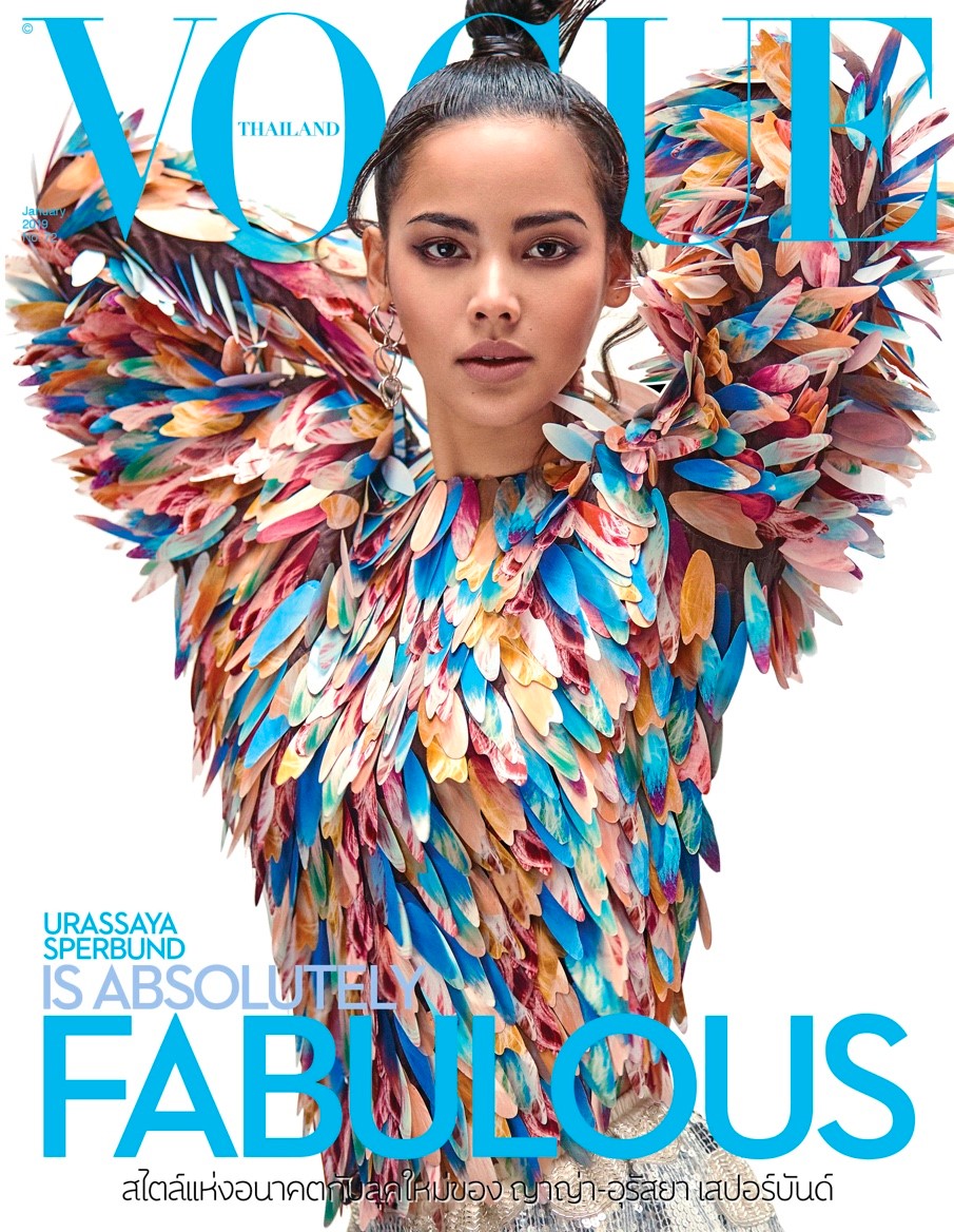 Vogue Thailand January 2019 : Urassaya Sperbund by Joseph Degbadjo ...